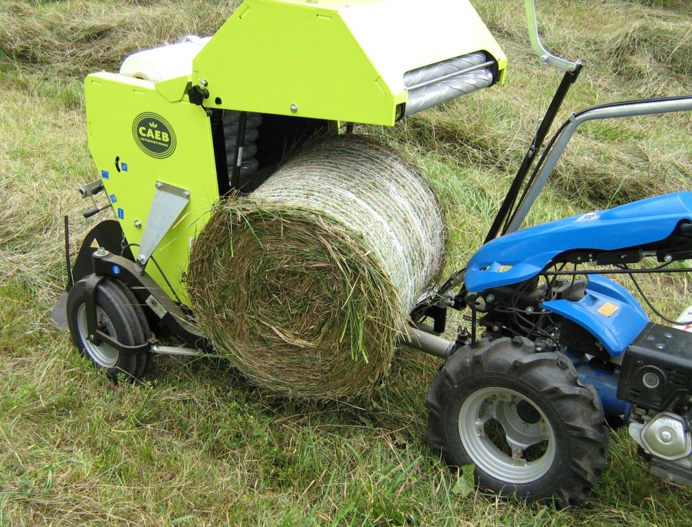 Mini Baler in Action - www.NiftyGaloot..com 